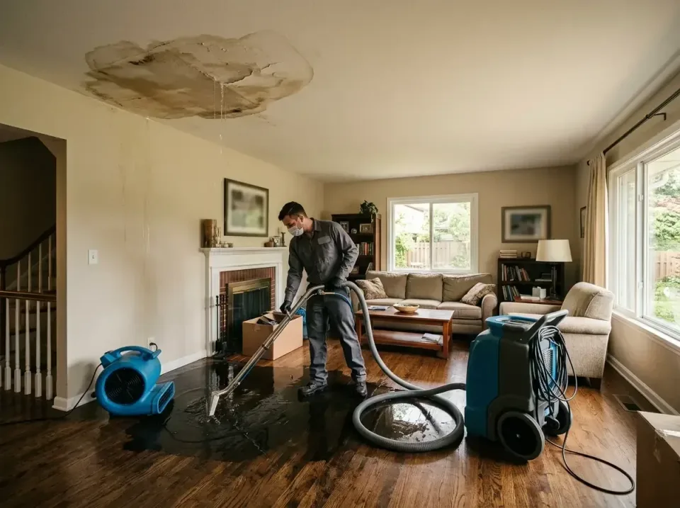 attic-pipe-burst-ceiling-drip-008 — frequently asked questions, Water Damage Restoration & Carpet Care in North Yelm, WA